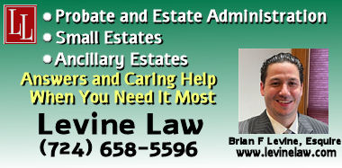 Law Levine, LLC - Estate Attorney in Clarion County PA for Probate Estate Administration including small estates and ancillary estates